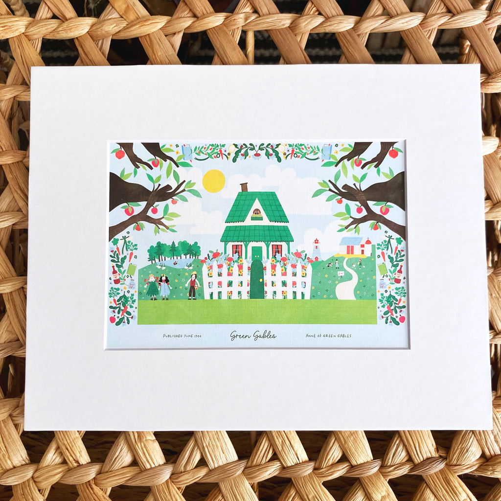 Bookish Storyland Art Print- Anne of Green Gables