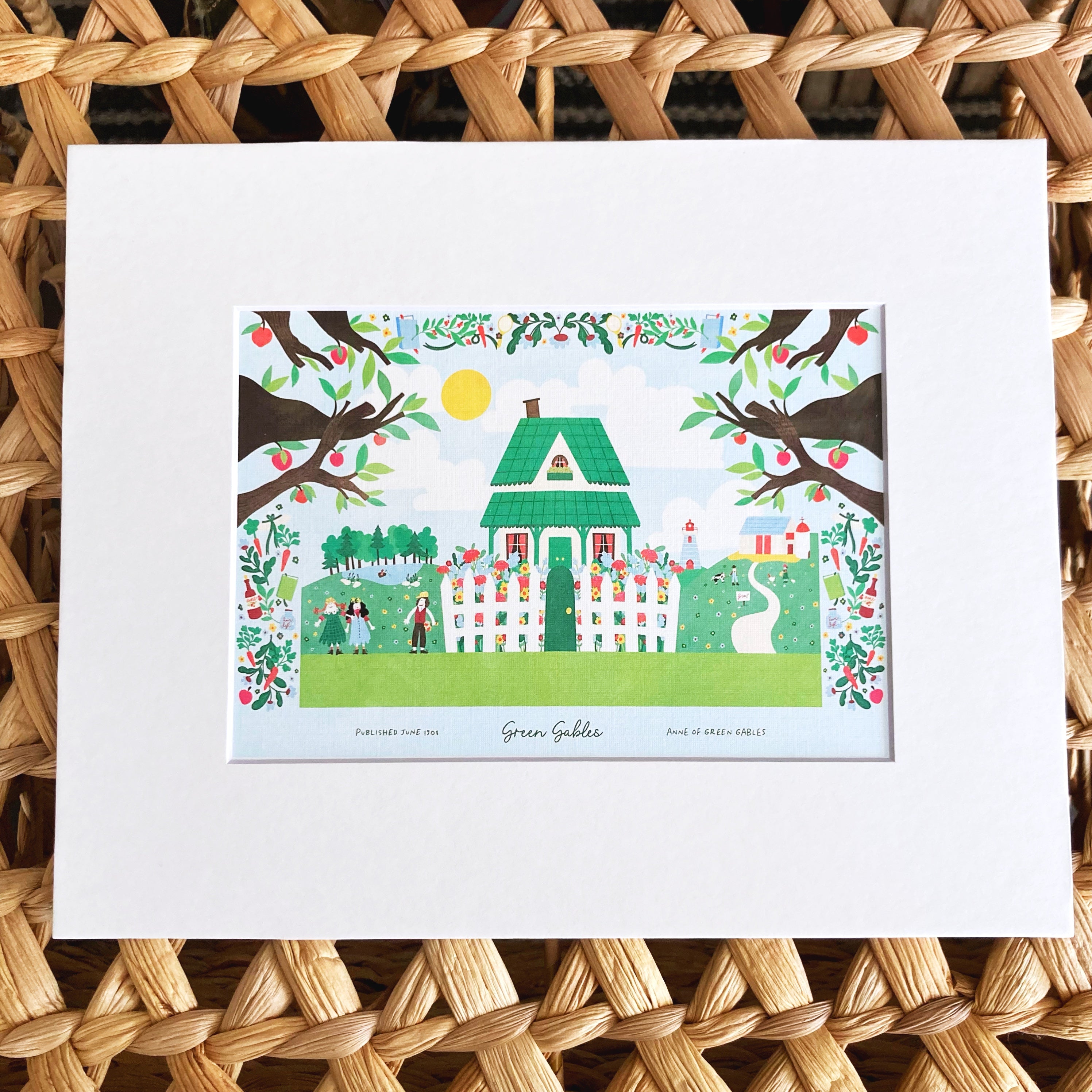 Bookish Storyland Art Print- Anne of Green Gables