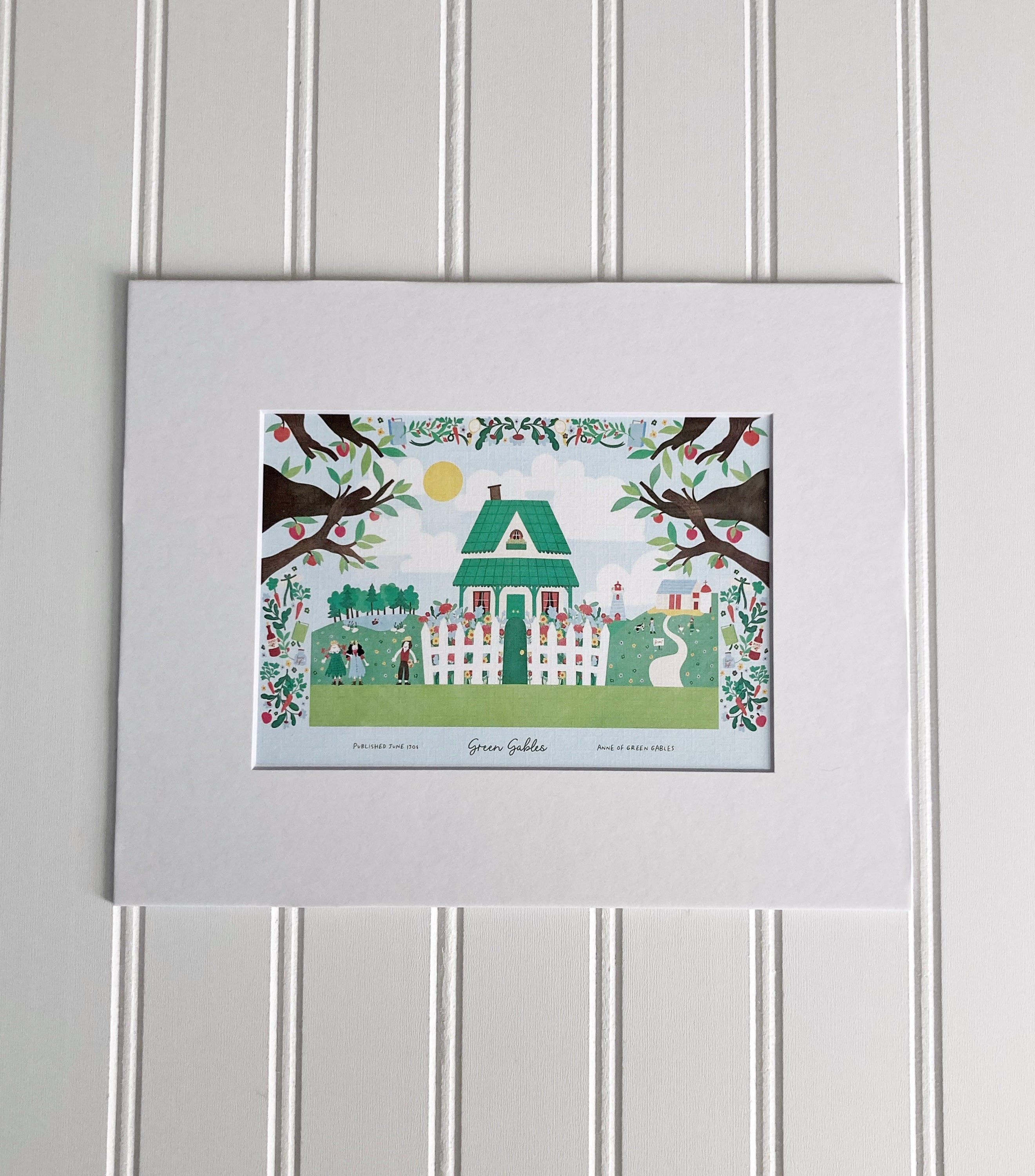 Bookish Storyland Art Print- Anne of Green Gables