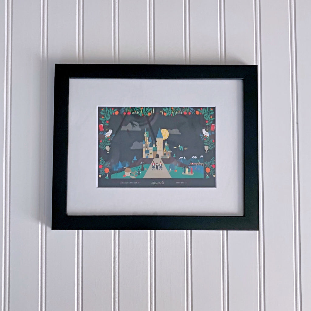 Bookish Storyland Art Print- Harry Potter