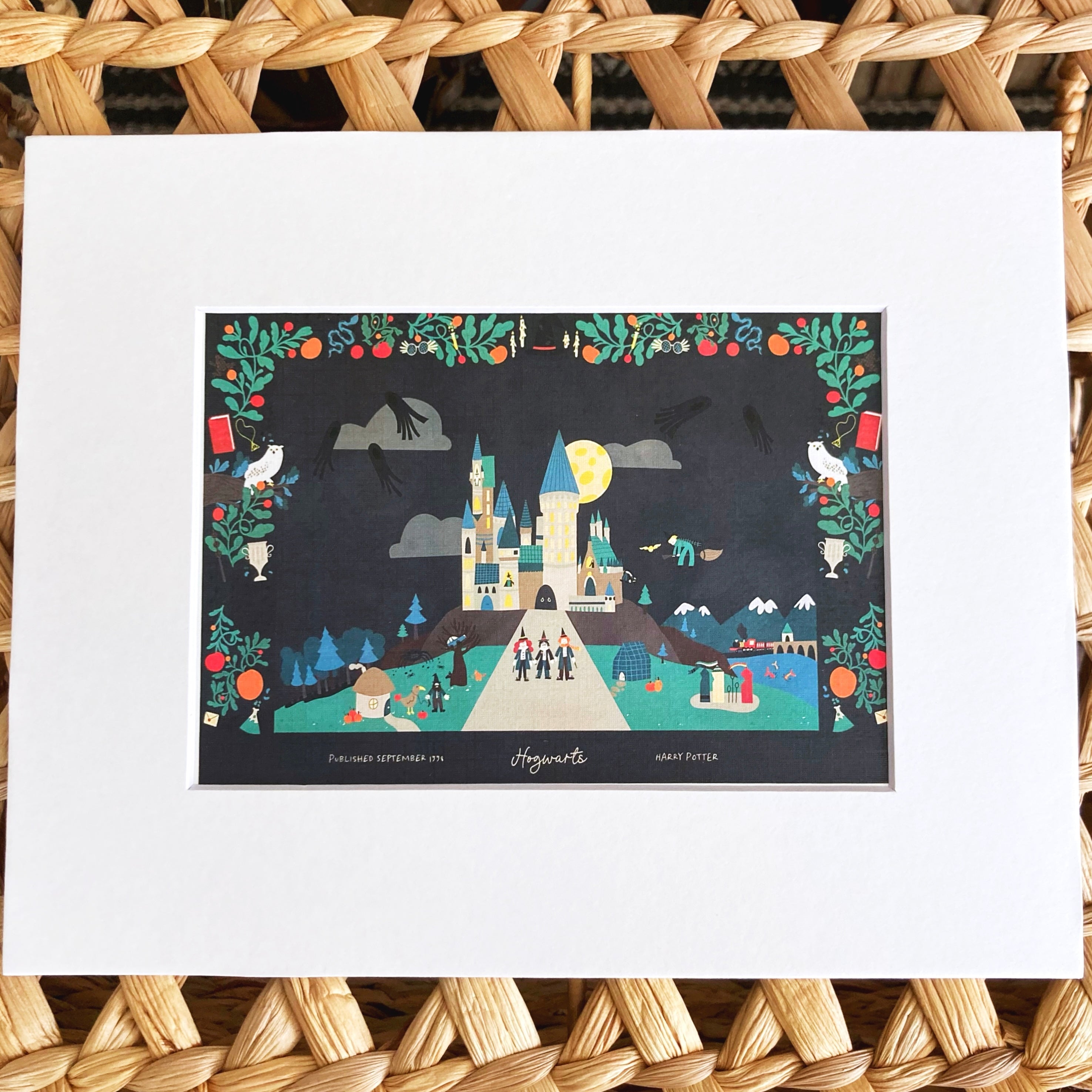 Bookish Storyland Art Print- Harry Potter