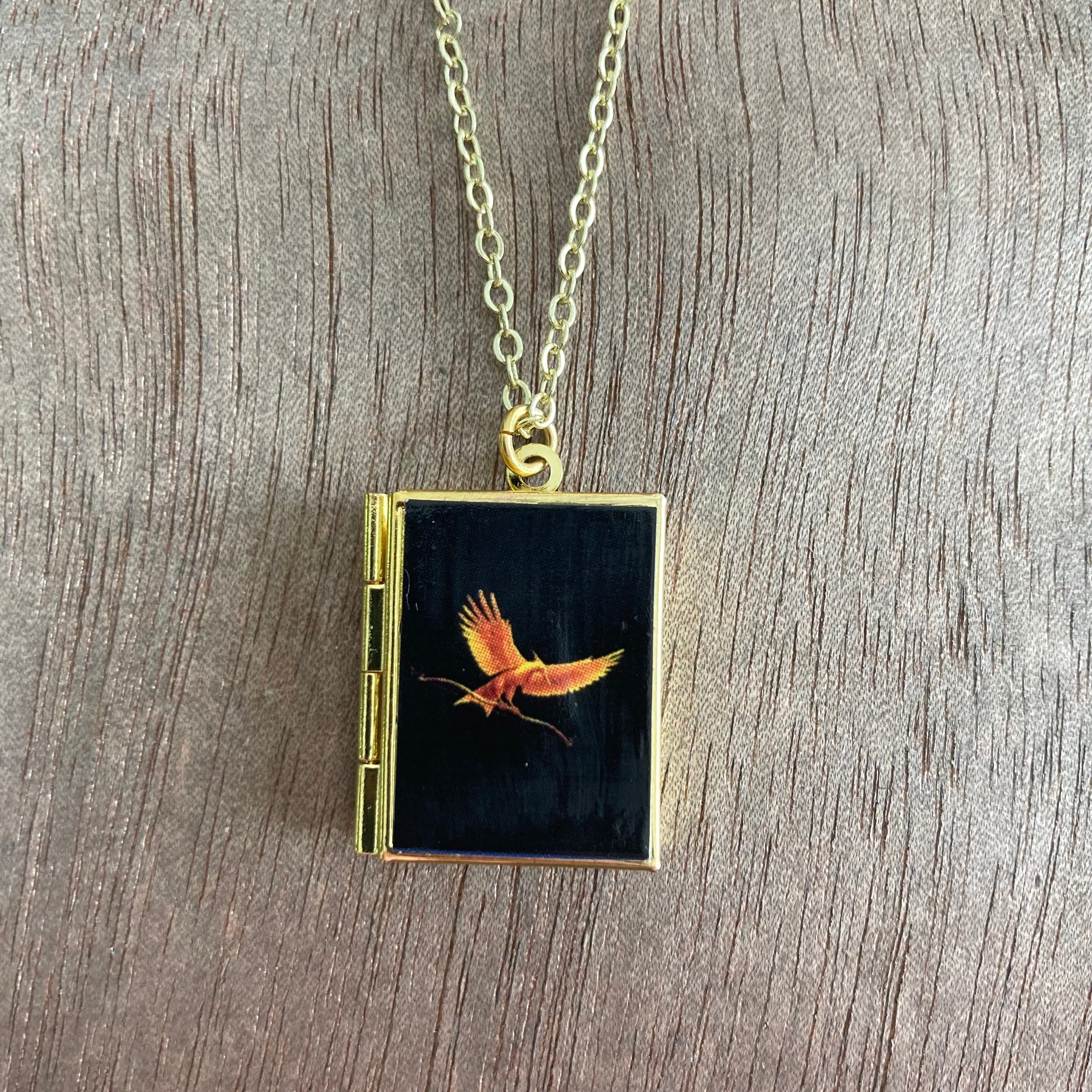 The Hunger Games Storybook Locket Necklace- Collector's Edition