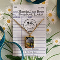 Wuthering Heights Gold Storybook Locket Necklace