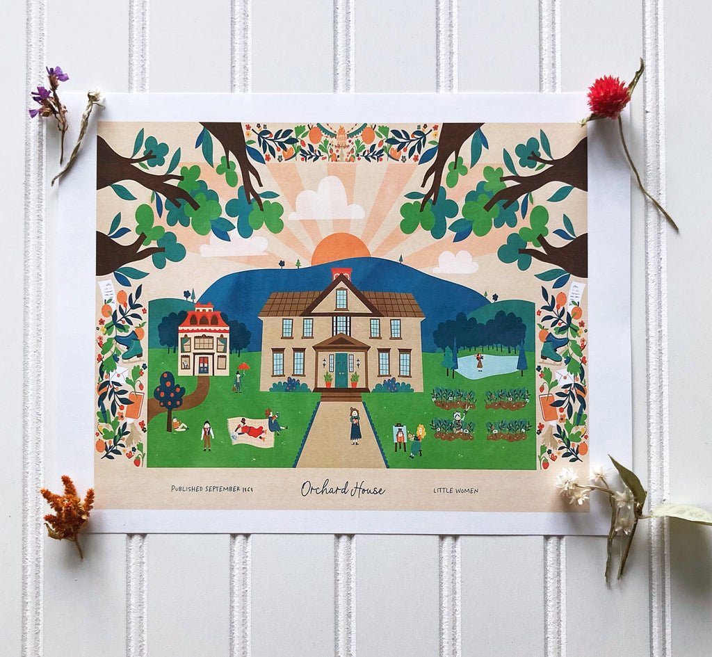 Bookish Storyland Art Print- Little Women