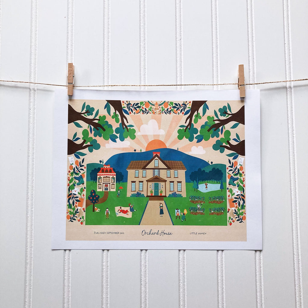 Bookish Storyland Art Print- Little Women