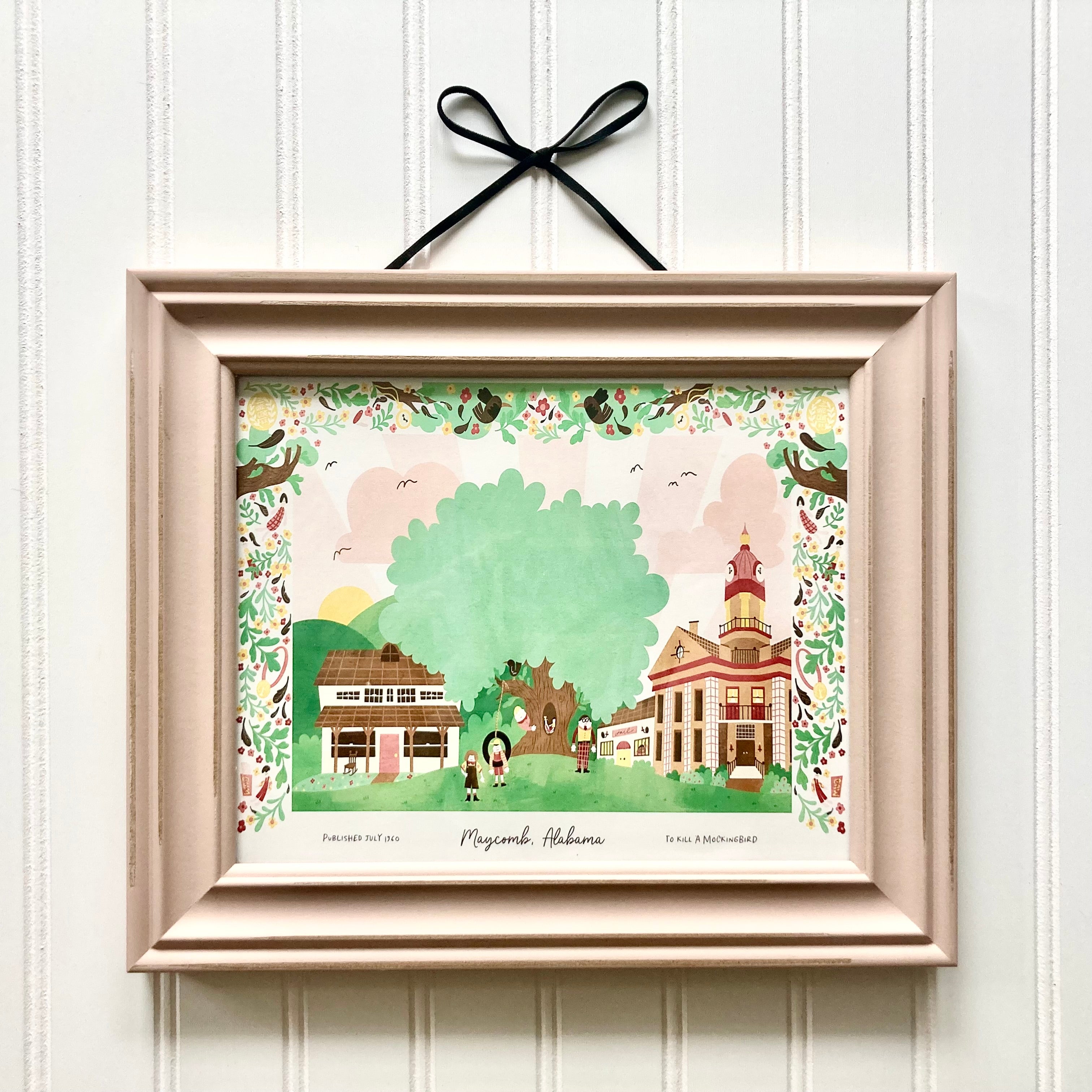 Bookish Storyland Art Print- To Kill A Mockingbird