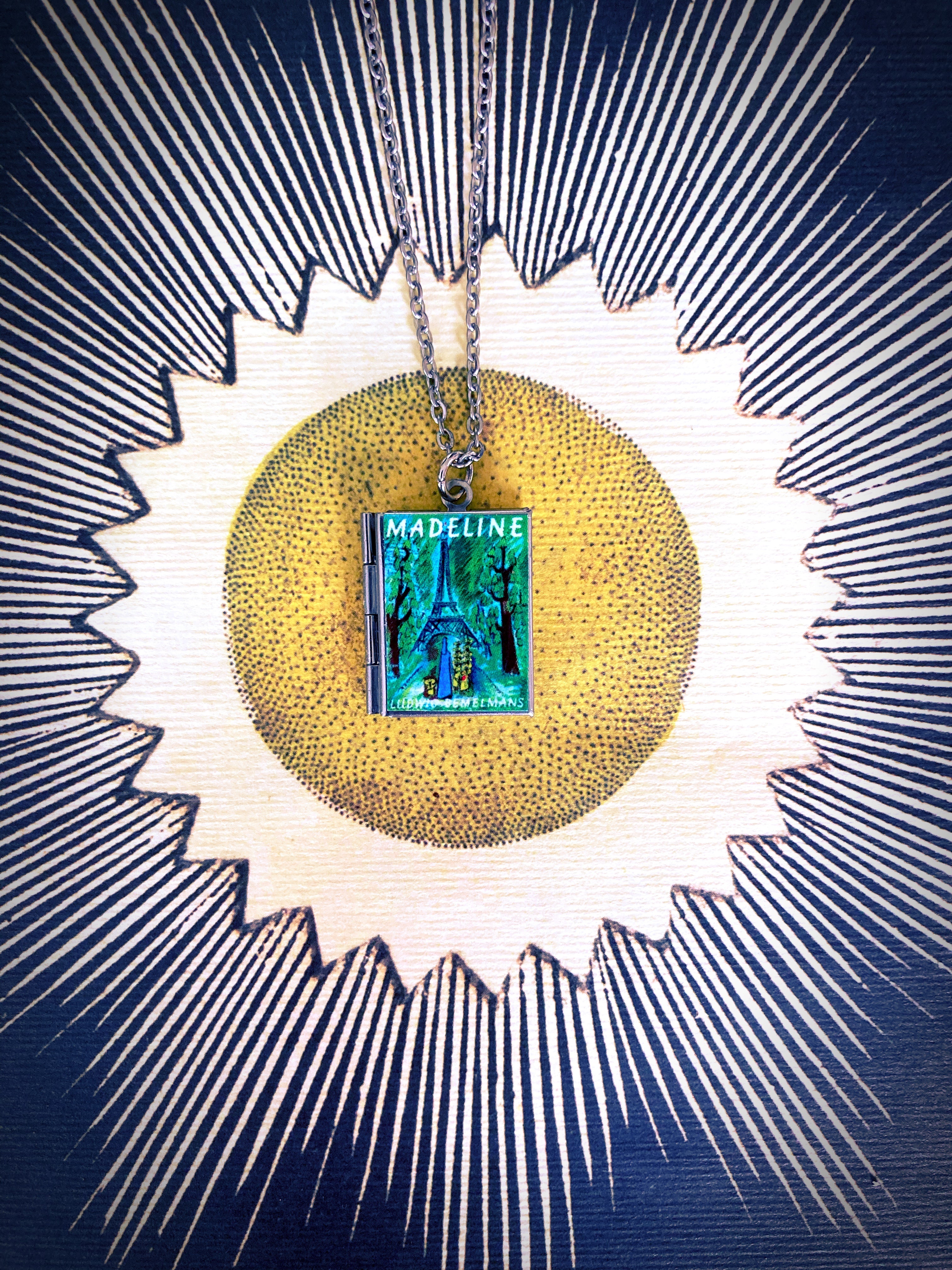 Madeline Storybook Locket Necklace