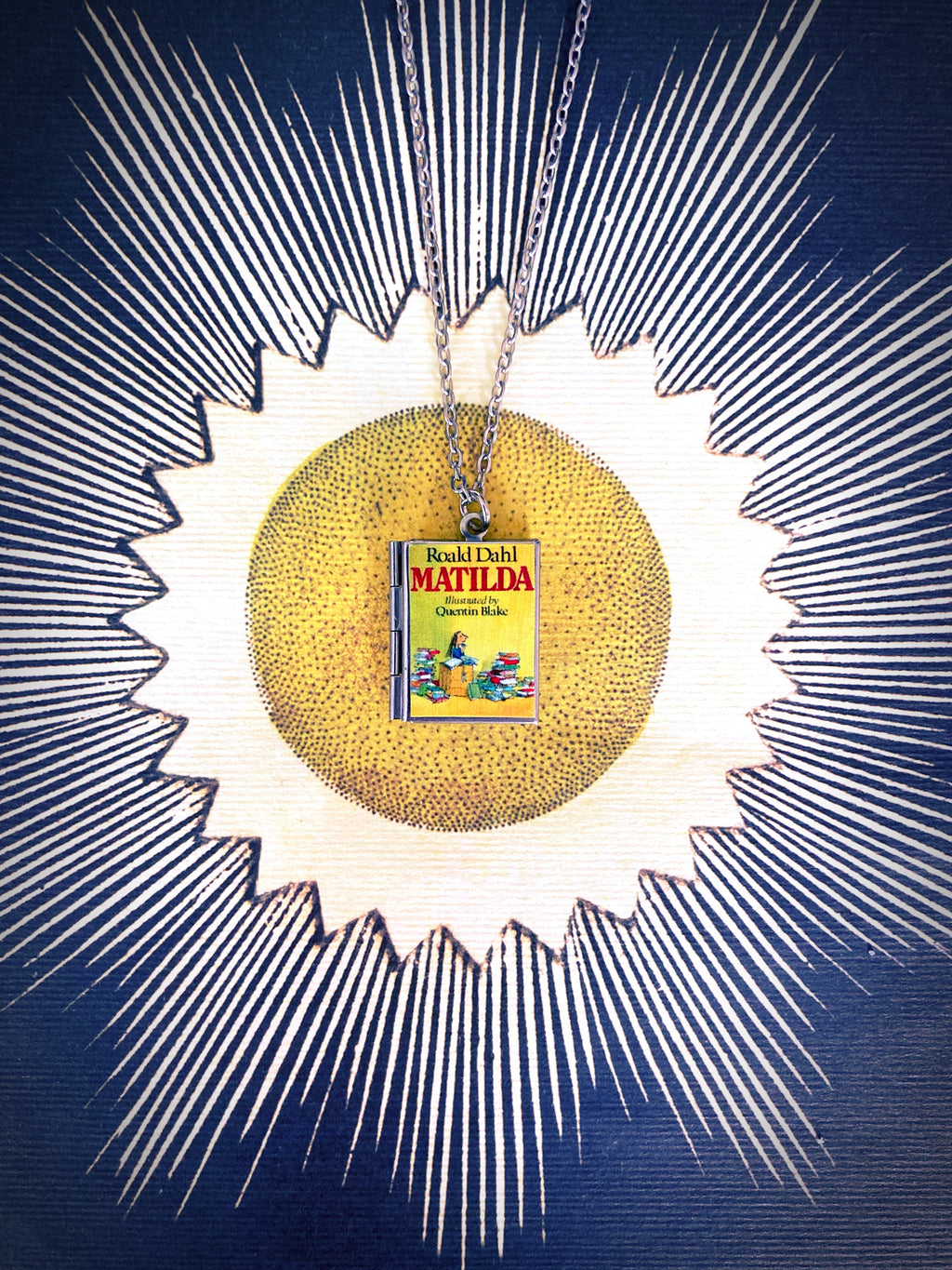 Matilda Storybook Locket Necklace