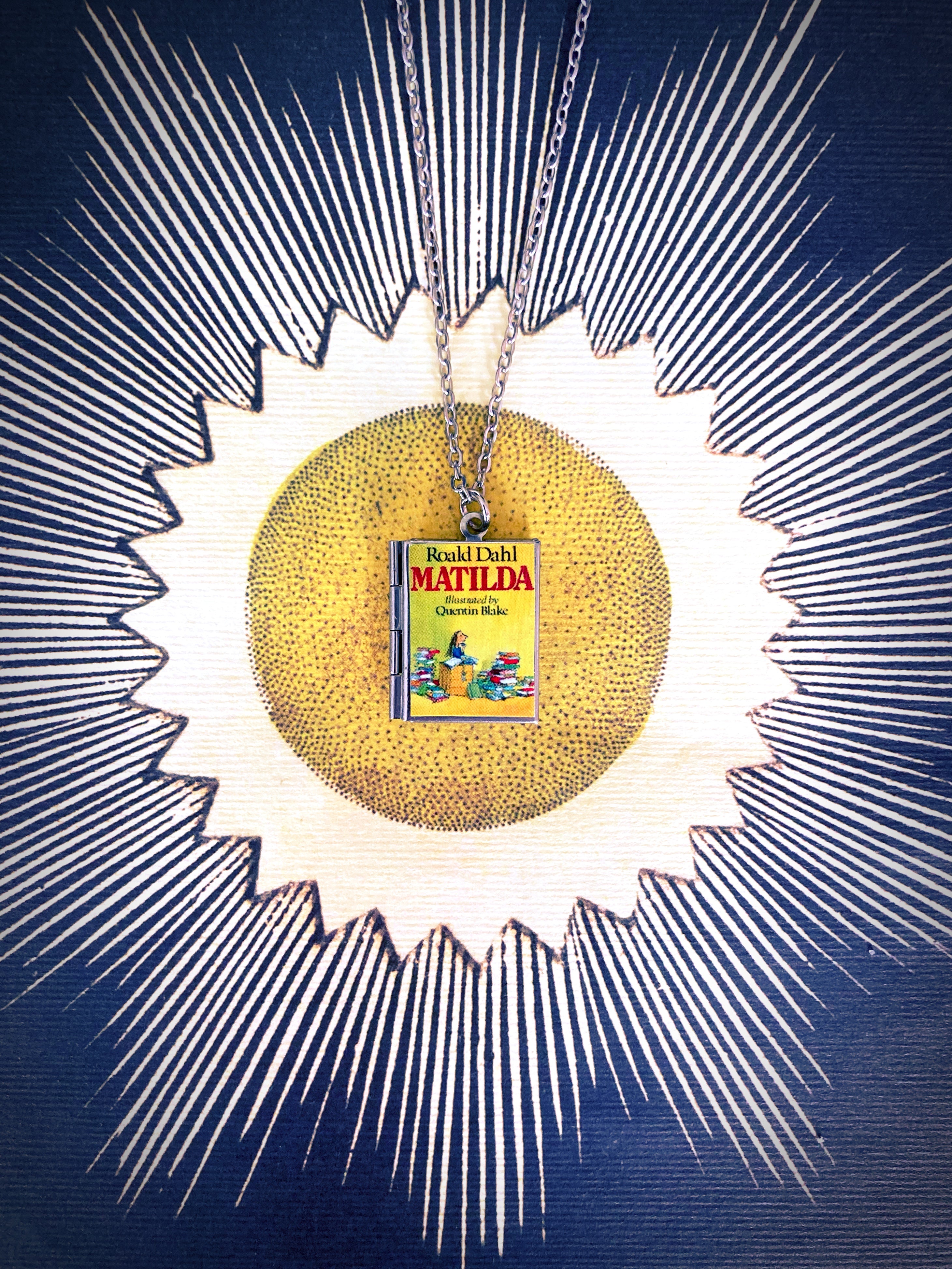 Matilda Storybook Locket Necklace