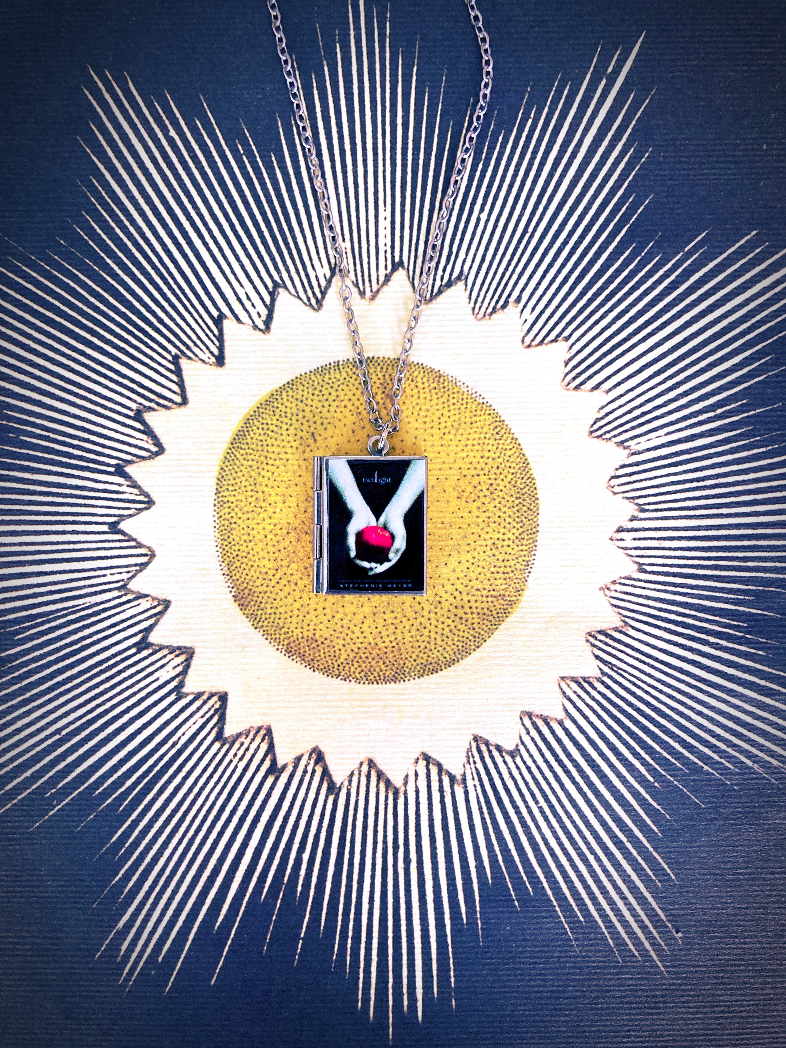 Twilight Storybook Locket Necklace