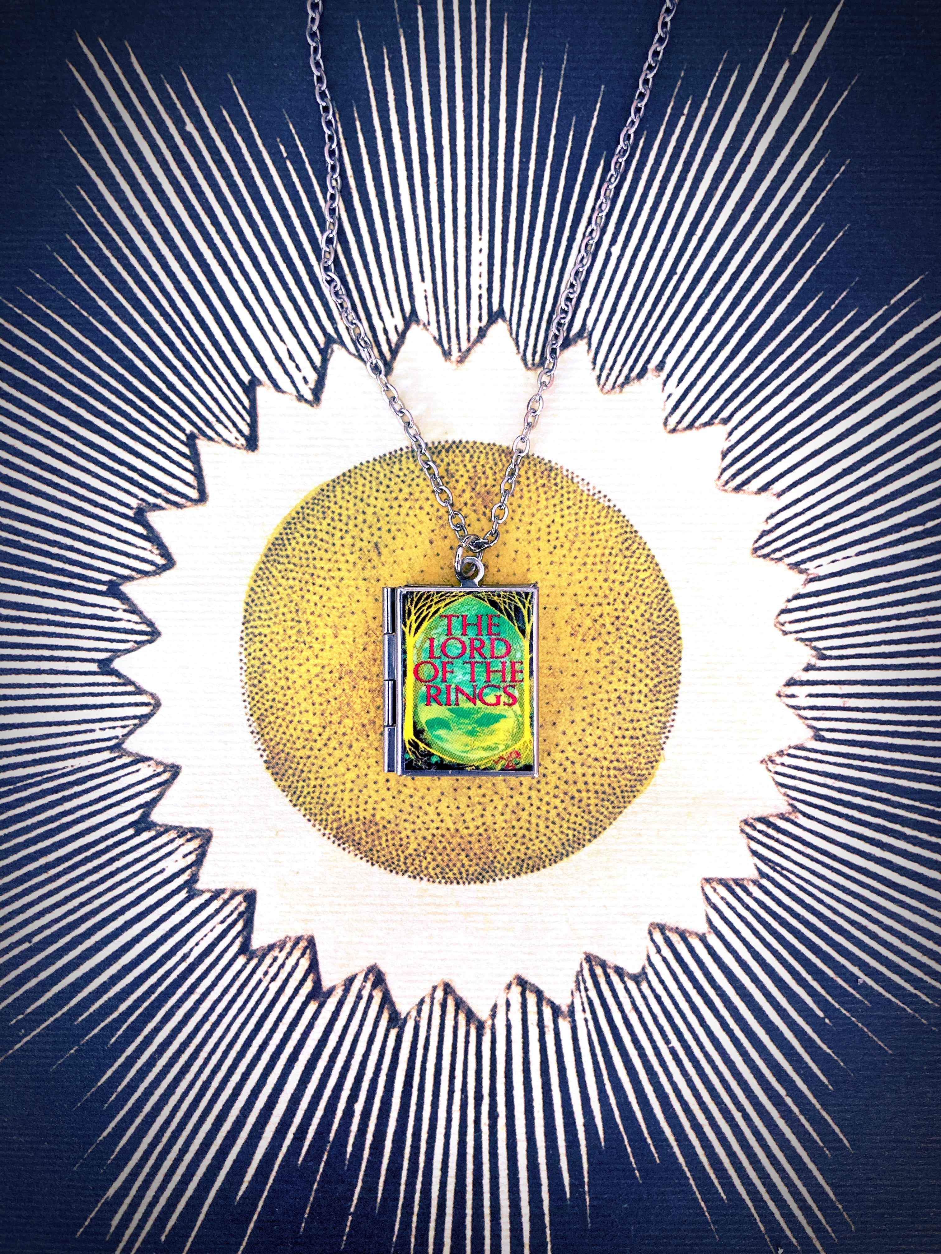 The Lord of the Rings Storybook Locket Necklace