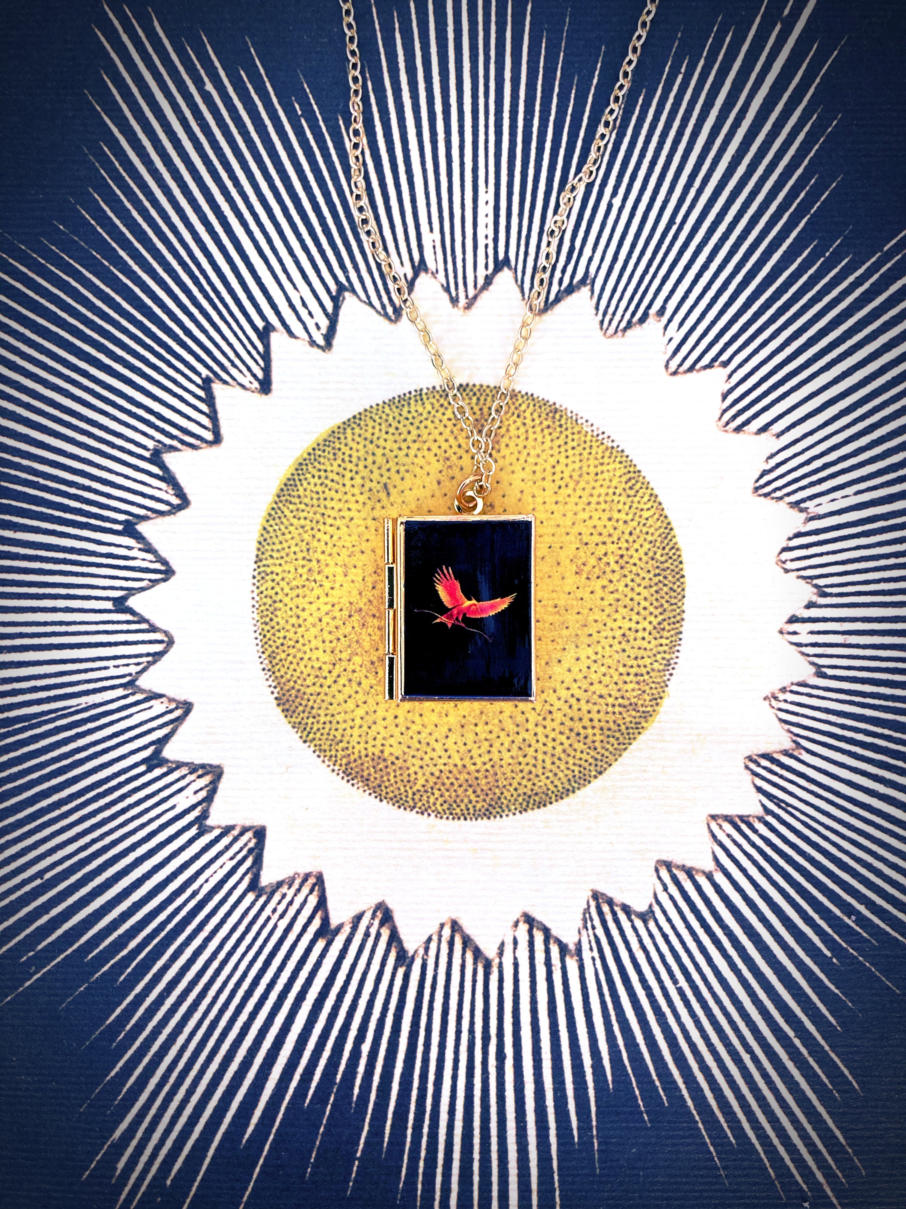 The Hunger Games Storybook Locket Necklace- Collector's Edition