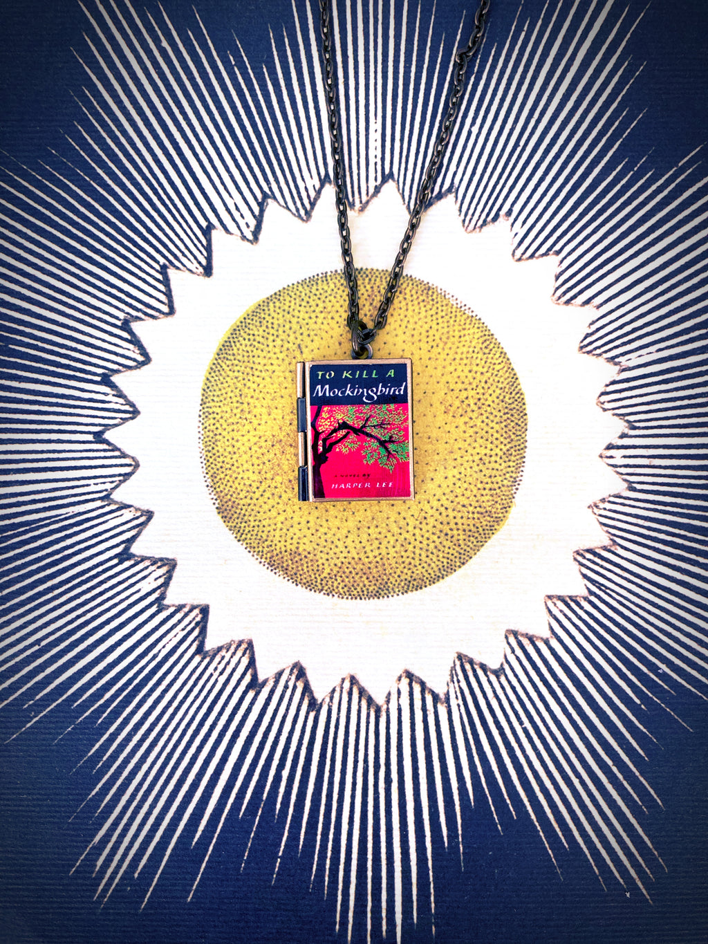 To Kill A Mockingbird Storybook Locket Necklace