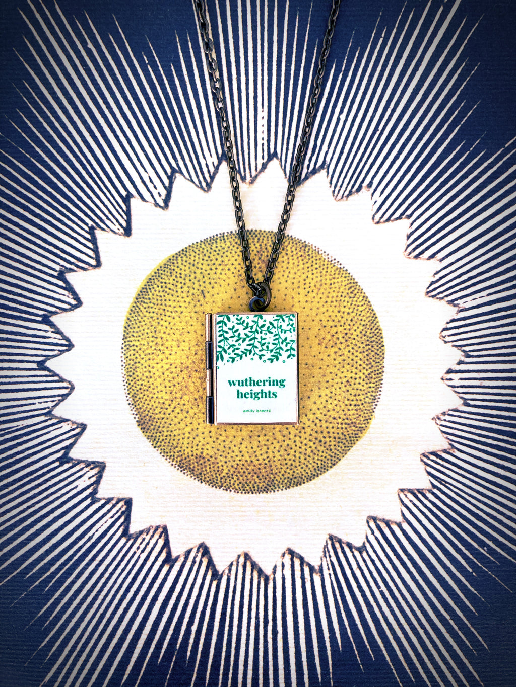 Wuthering Heights Storybook Locket Necklace