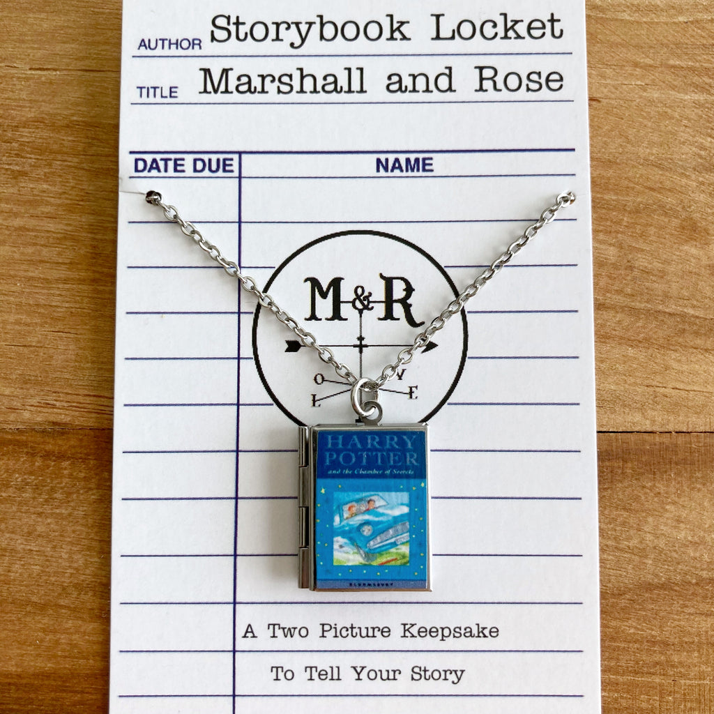 Harry Potter Book 2 Storybook Locket Necklace- UK Edition