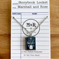 Chronicles of Narnia Storybook Locket Necklace- Lamppost