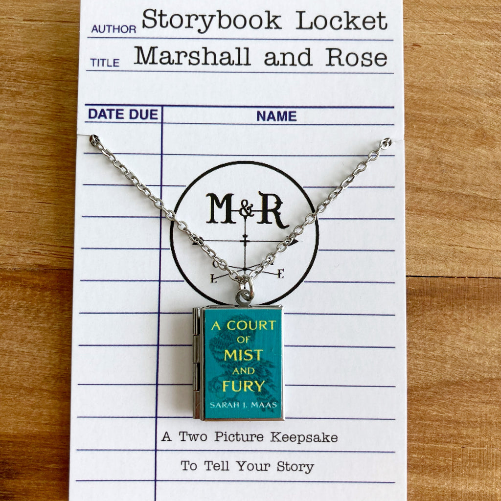 A Court of Mist and Fury Storybook Locket Necklace