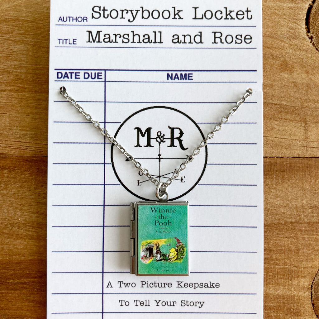 Winnie-the-Pooh Storybook Locket Necklace