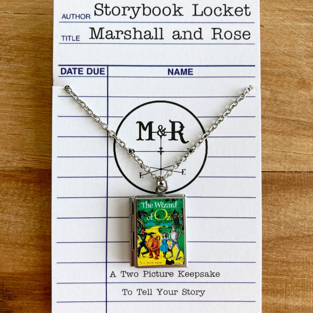 The Wizard of Oz Storybook Locket Necklace