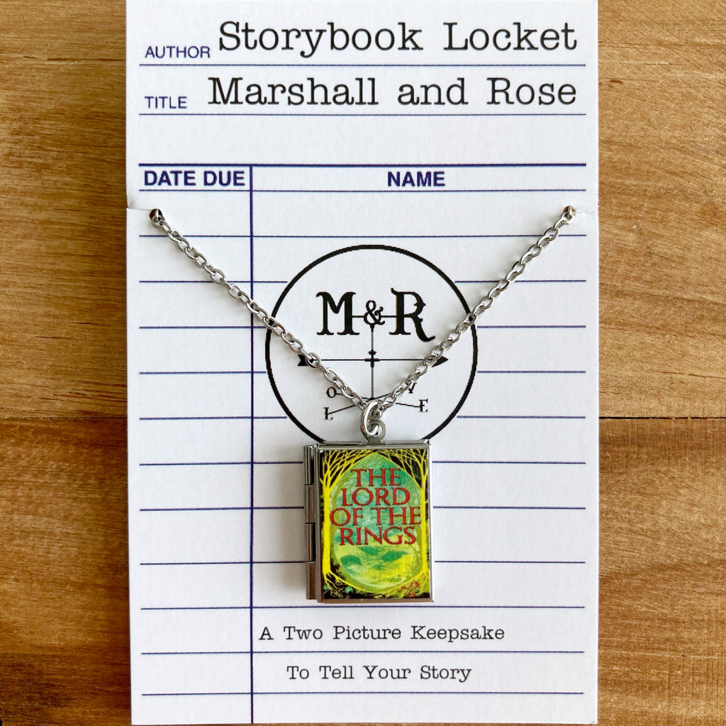 The Lord of the Rings Storybook Locket Necklace