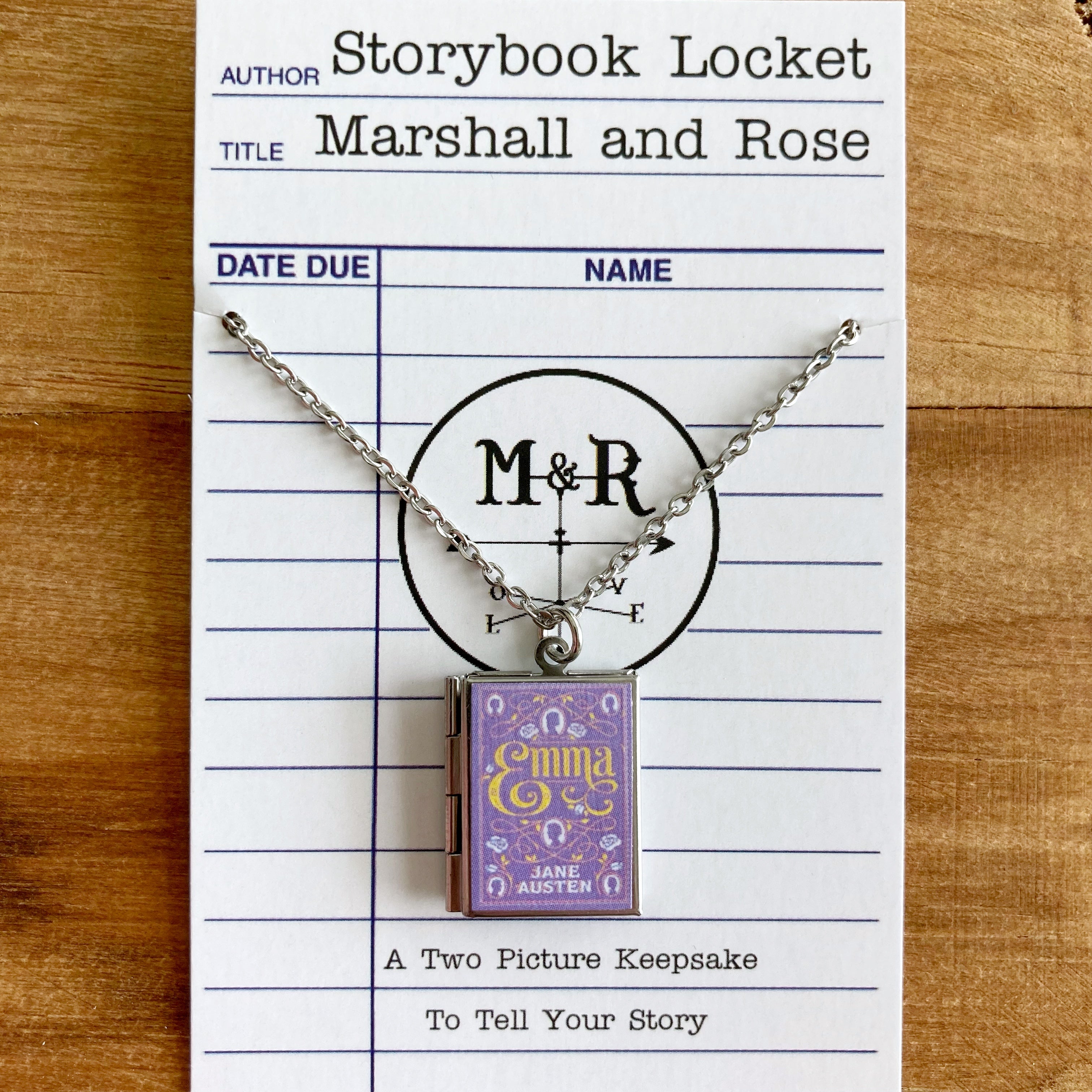 Emma Storybook Locket Necklace