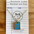 Chronicles of Narnia Storybook Locket Necklace- Aslan