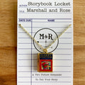 Harry Potter Book 1 Storybook Locket Necklace- UK Edition