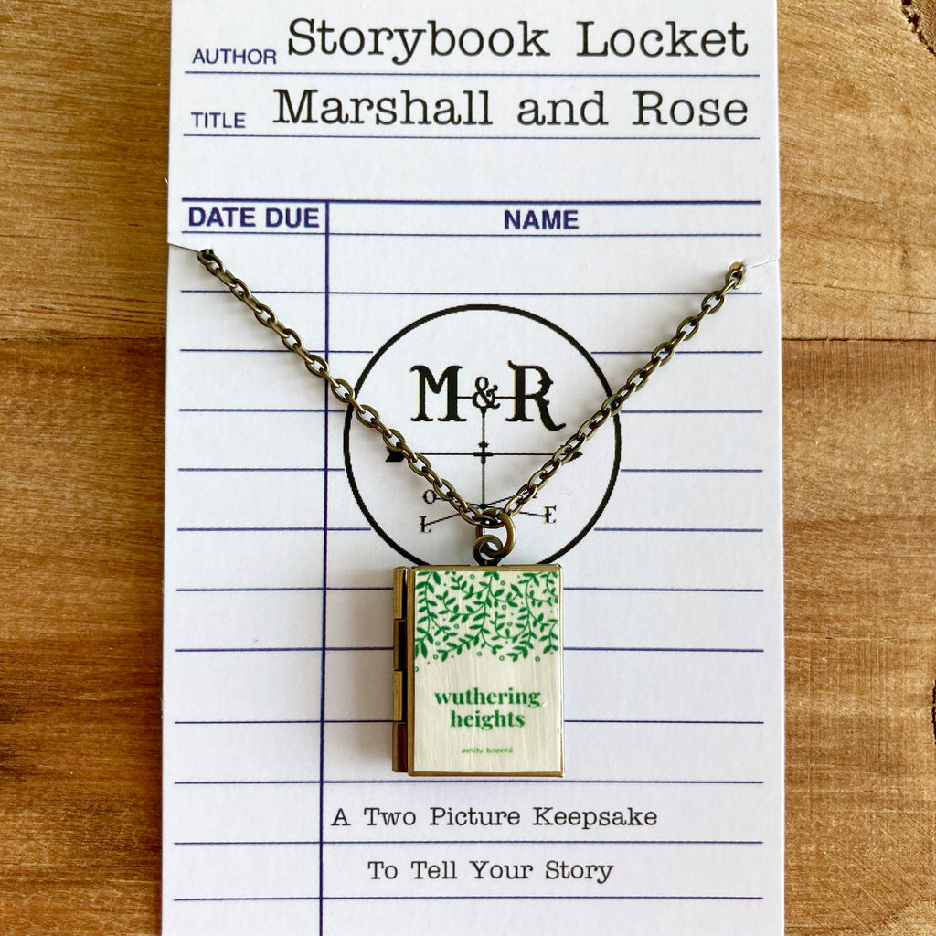 Wuthering Heights Storybook Locket Necklace