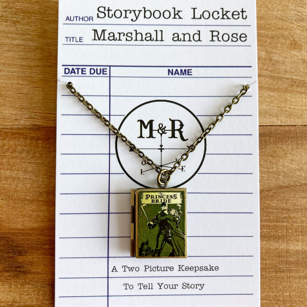 The Princess Bride Storybook Locket Necklace