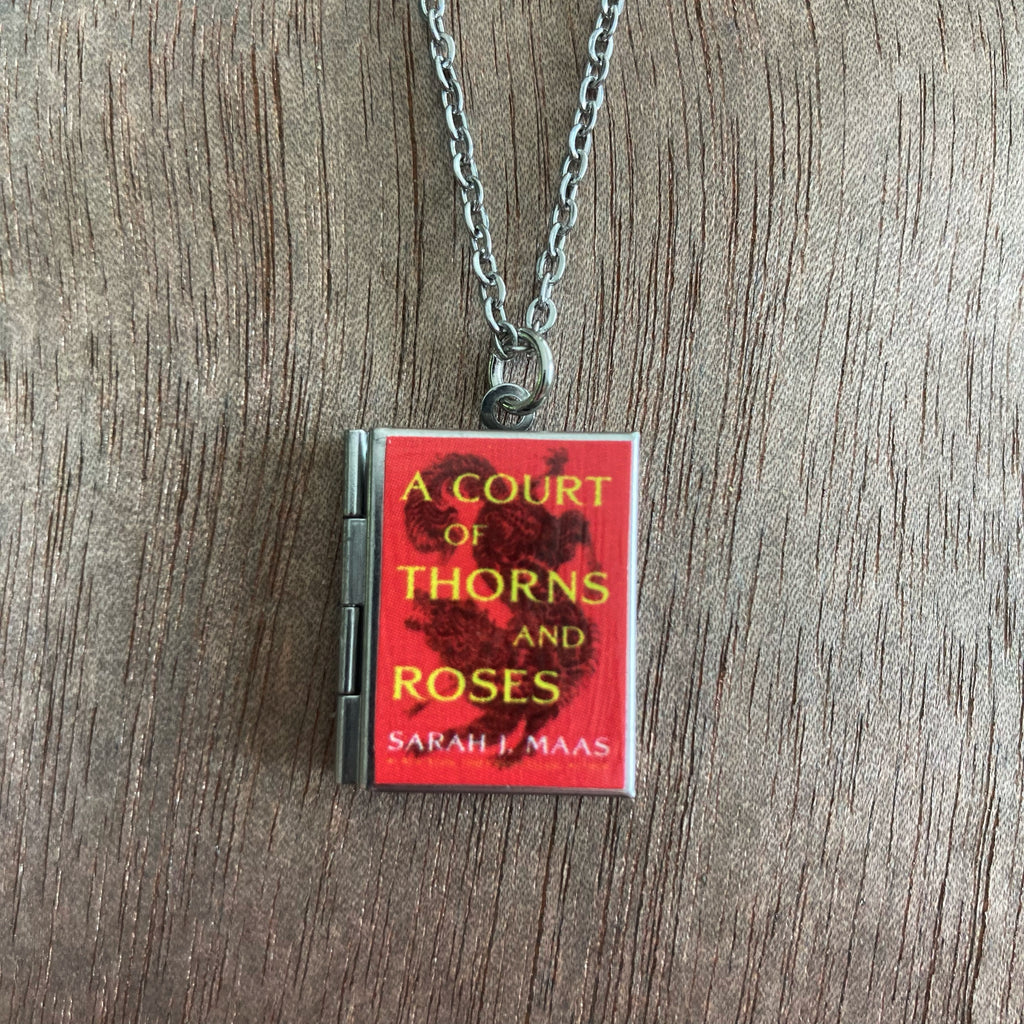 A Court of Thorns and Roses Storybook Locket Necklace