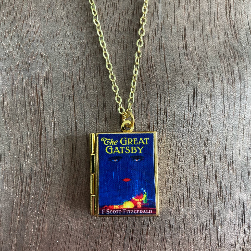 The Great Gatsby Storybook Locket Necklace