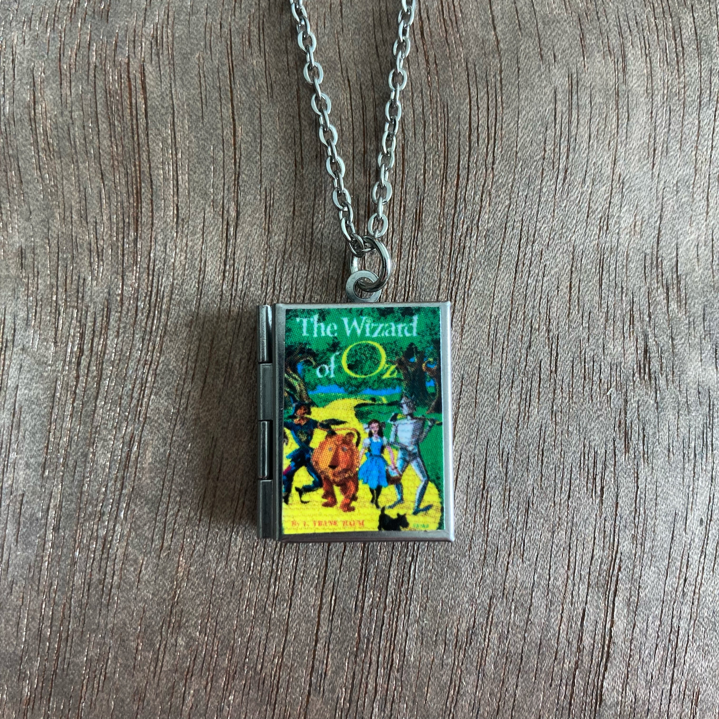 The Wizard of Oz Storybook Locket Necklace