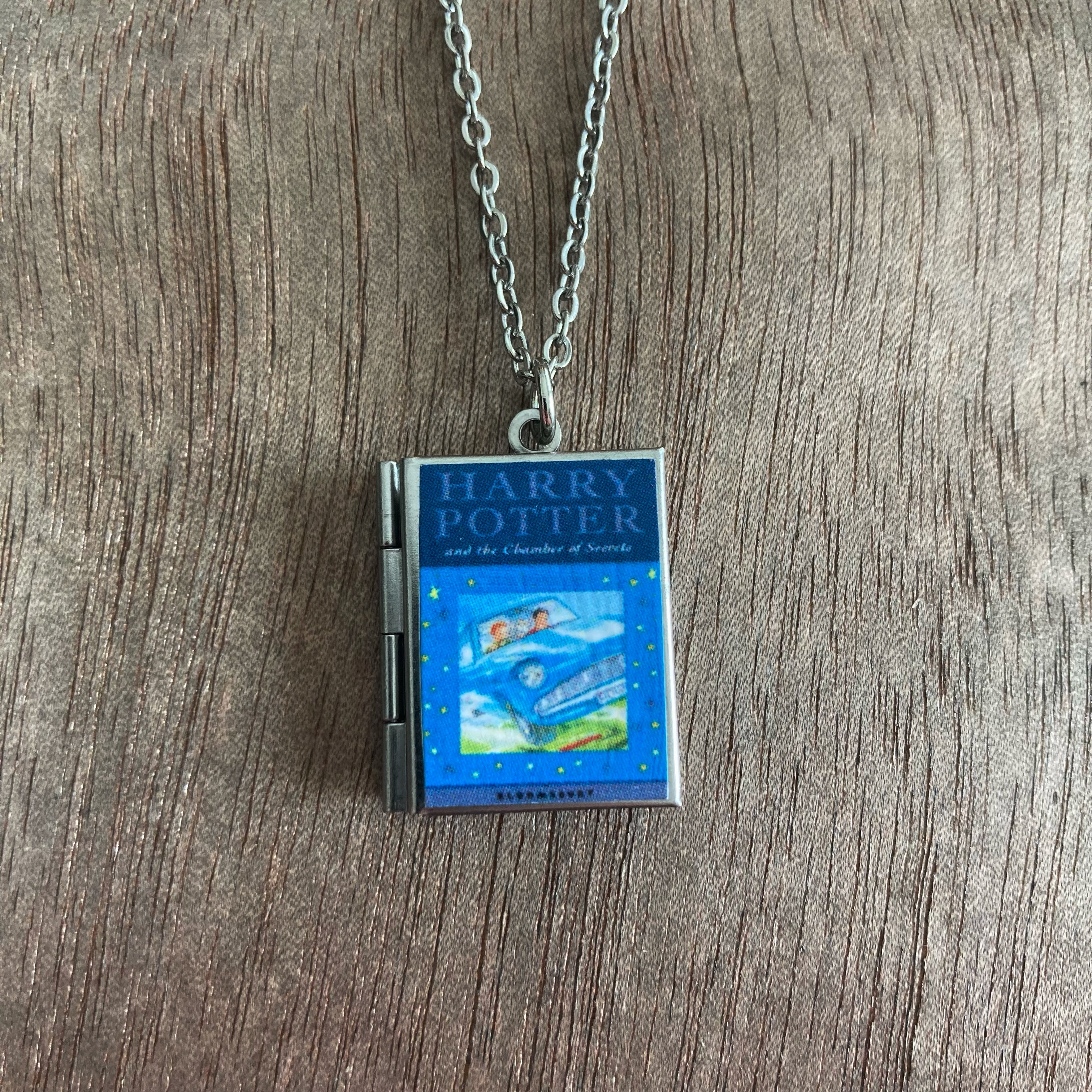 Harry Potter Book 2 Storybook Locket Necklace- UK Edition