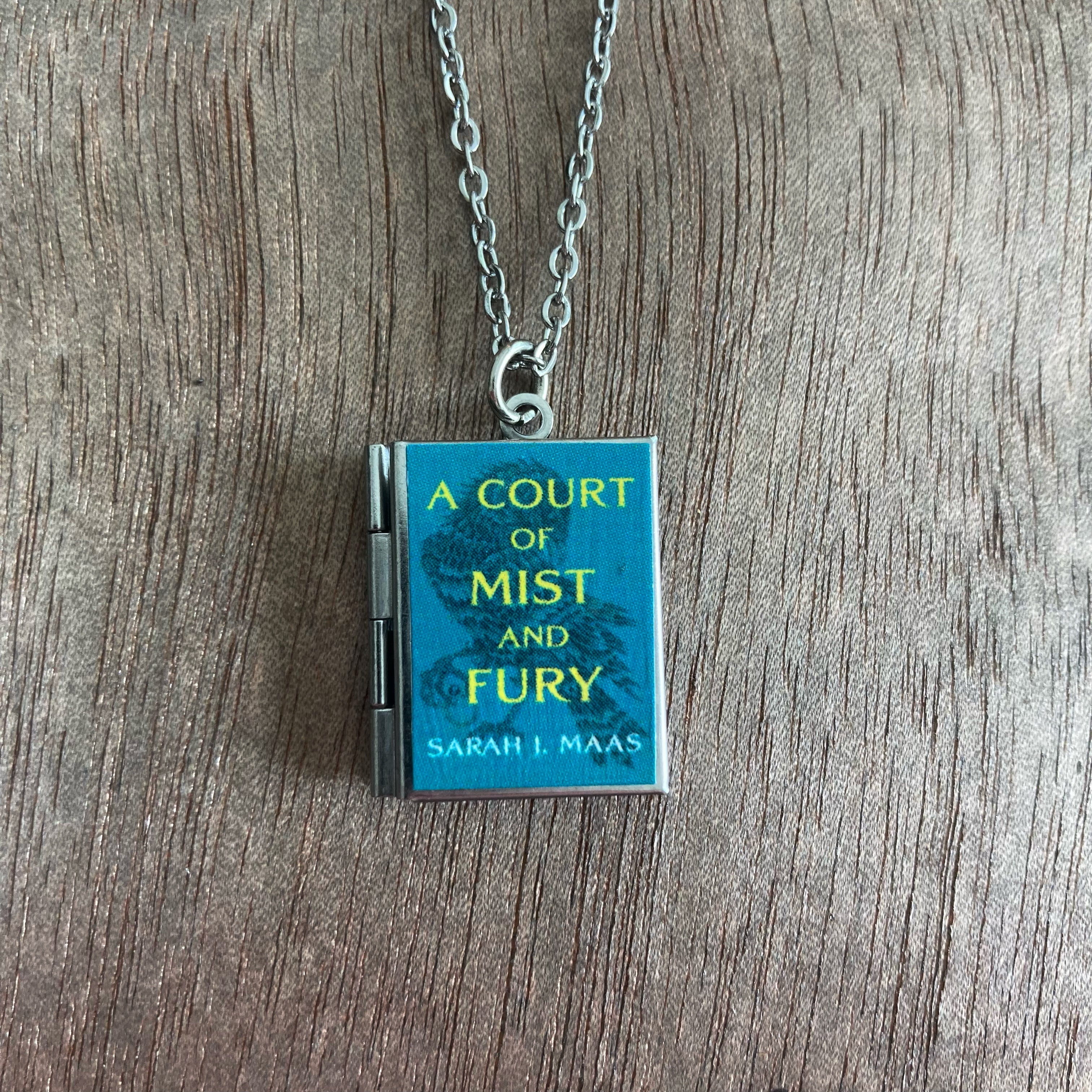 A Court of Mist and Fury Storybook Locket Necklace