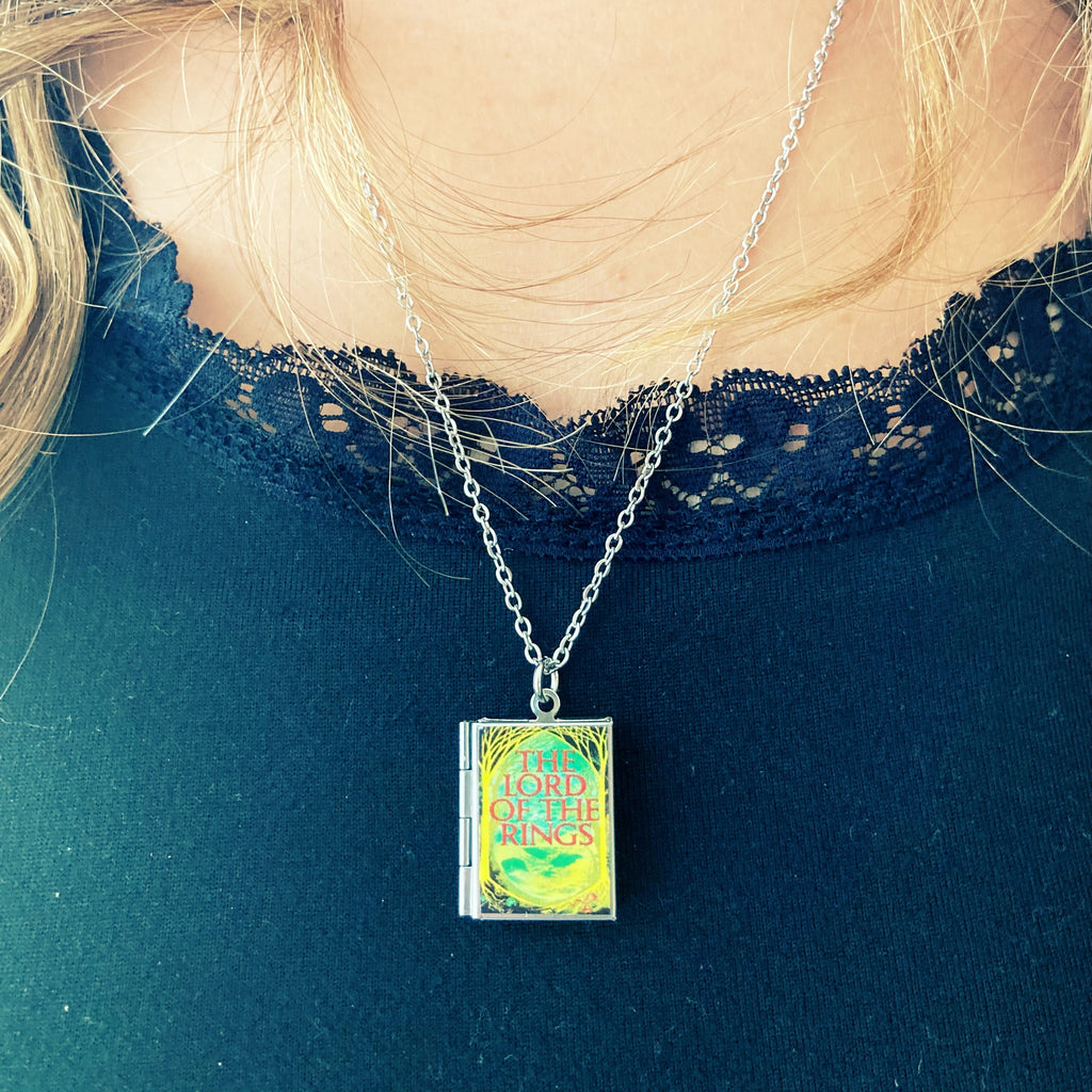 The Lord of the Rings Storybook Locket Necklace