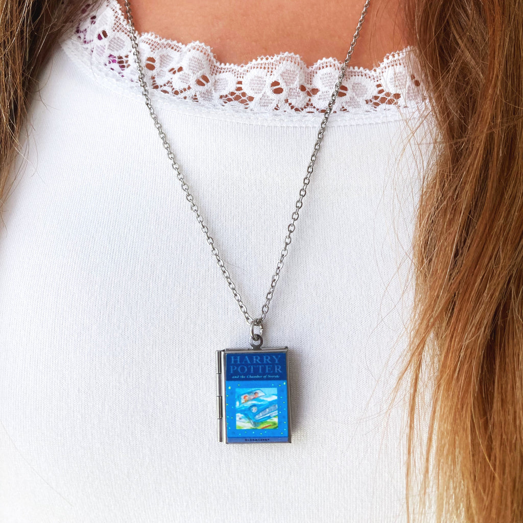 Harry Potter Book 2 Storybook Locket Necklace- UK Edition