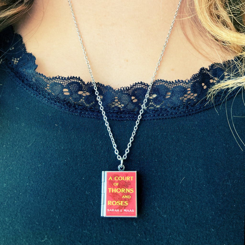 A Court of Thorns and Roses Storybook Locket Necklace