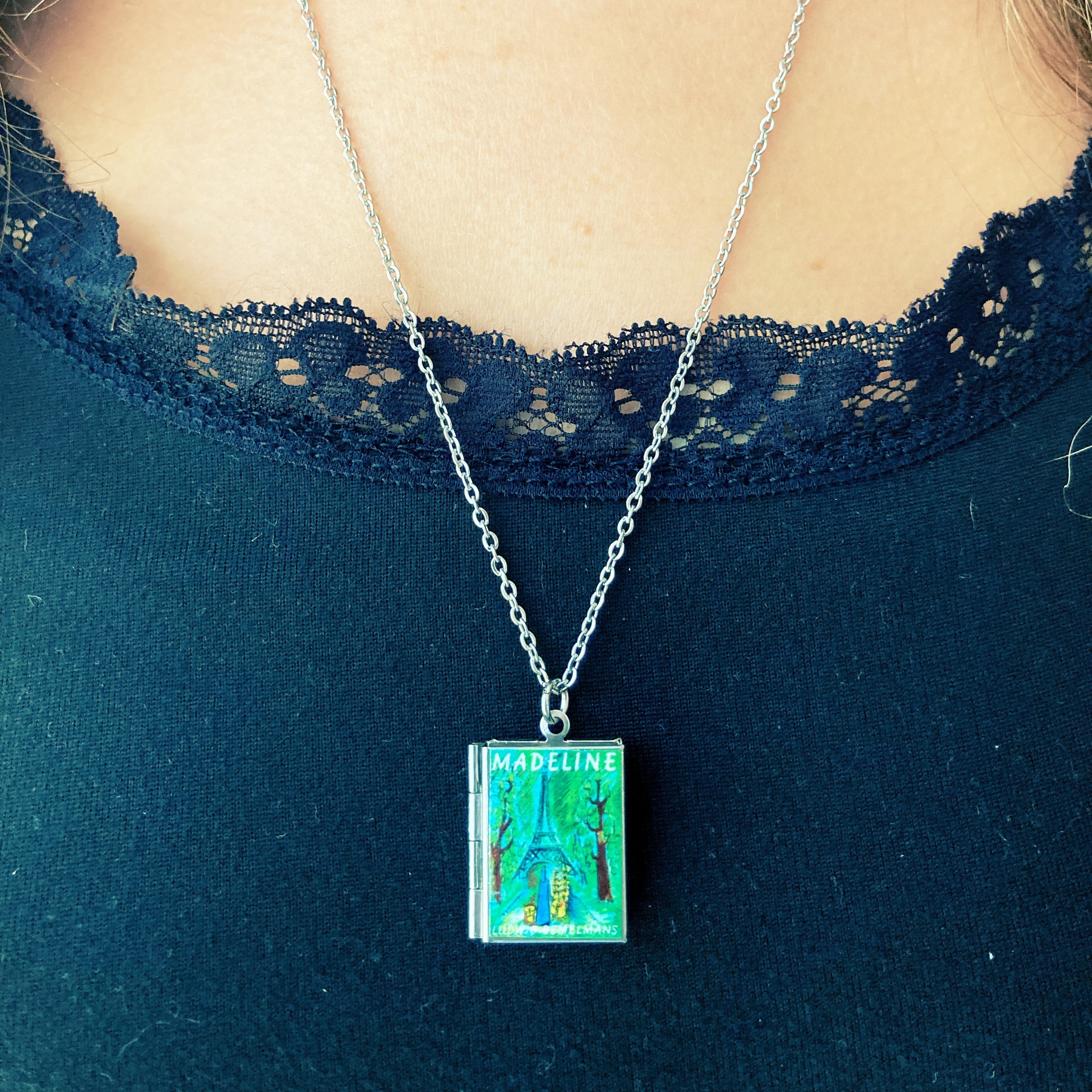 Madeline Storybook Locket Necklace