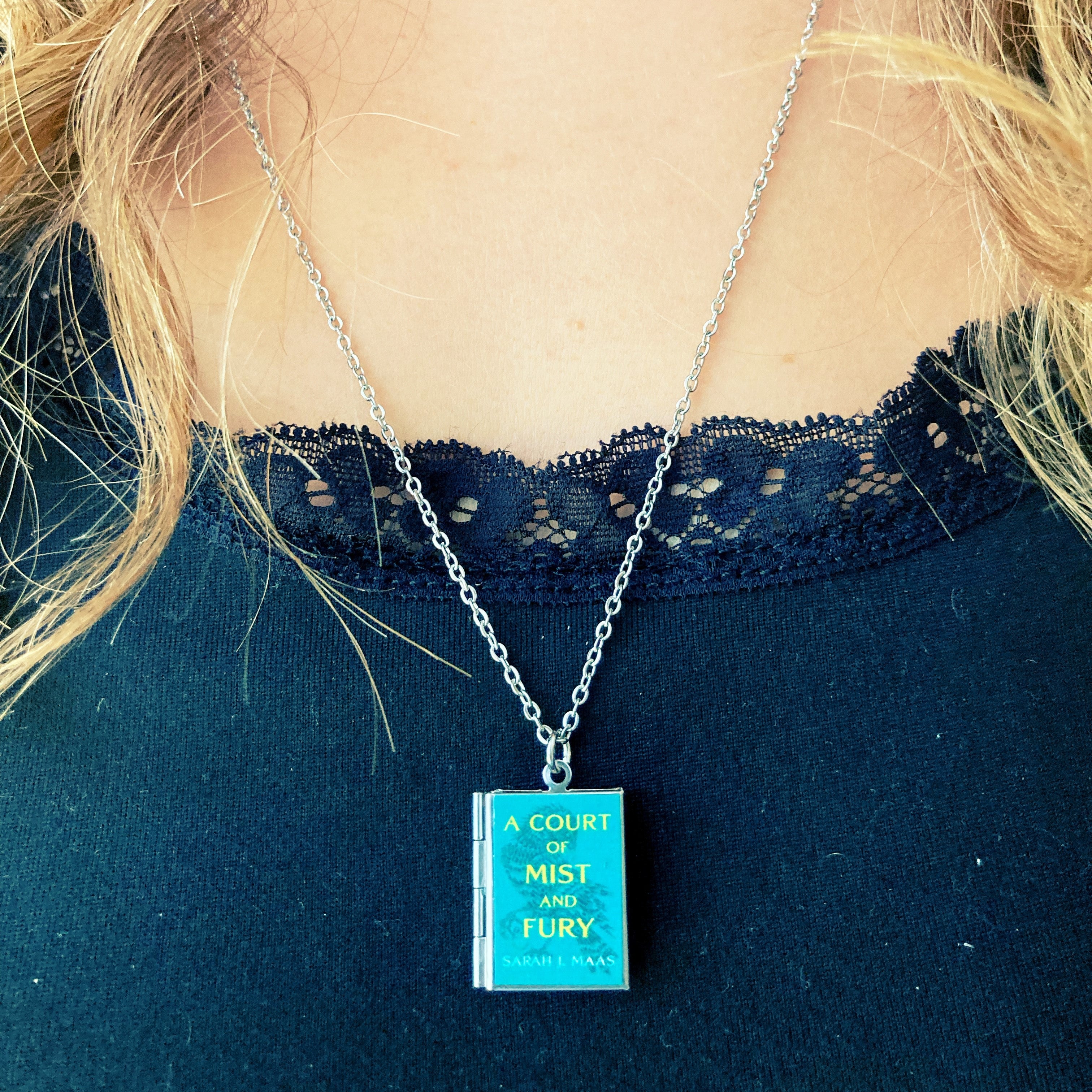 A Court of Mist and Fury Storybook Locket Necklace