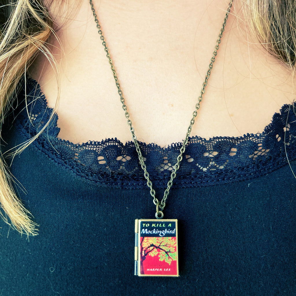To Kill A Mockingbird Storybook Locket Necklace