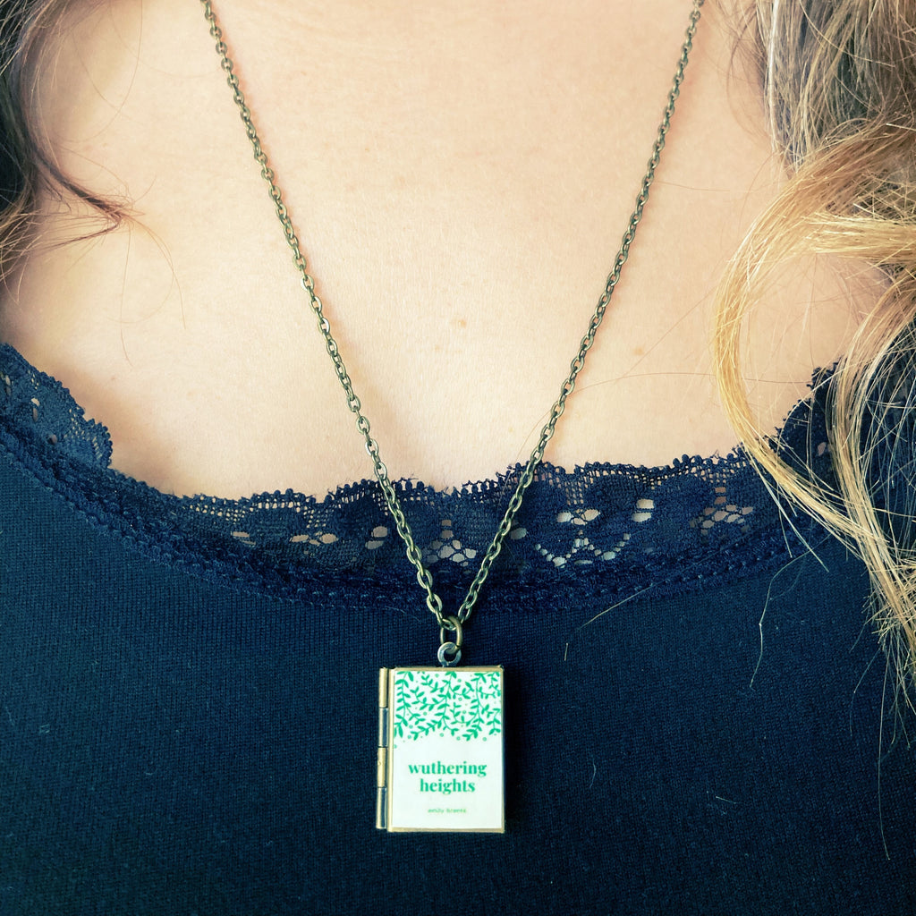 Wuthering Heights Storybook Locket Necklace