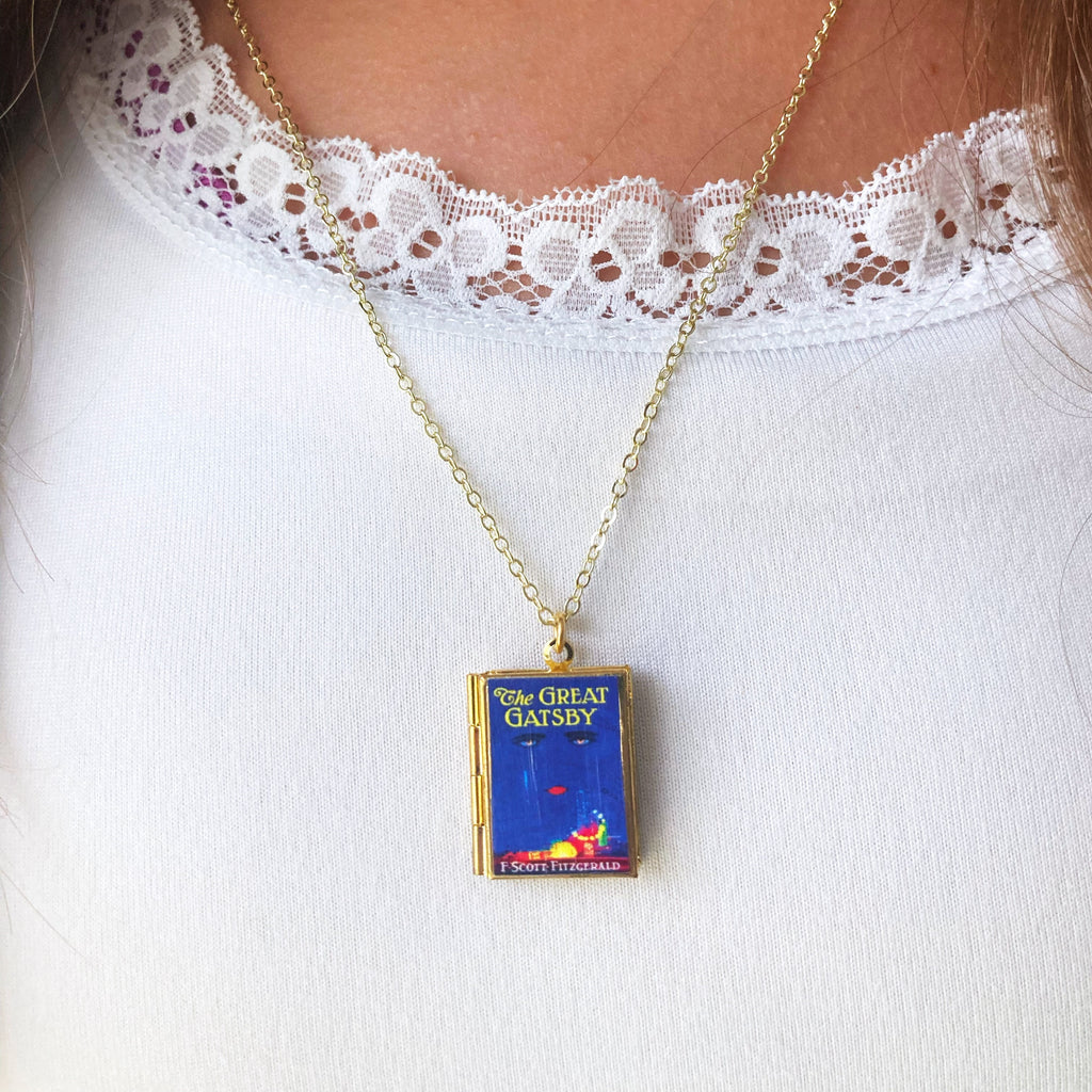 The Great Gatsby Storybook Locket Necklace