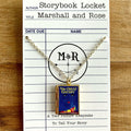 The Great Gatsby Storybook Locket Necklace