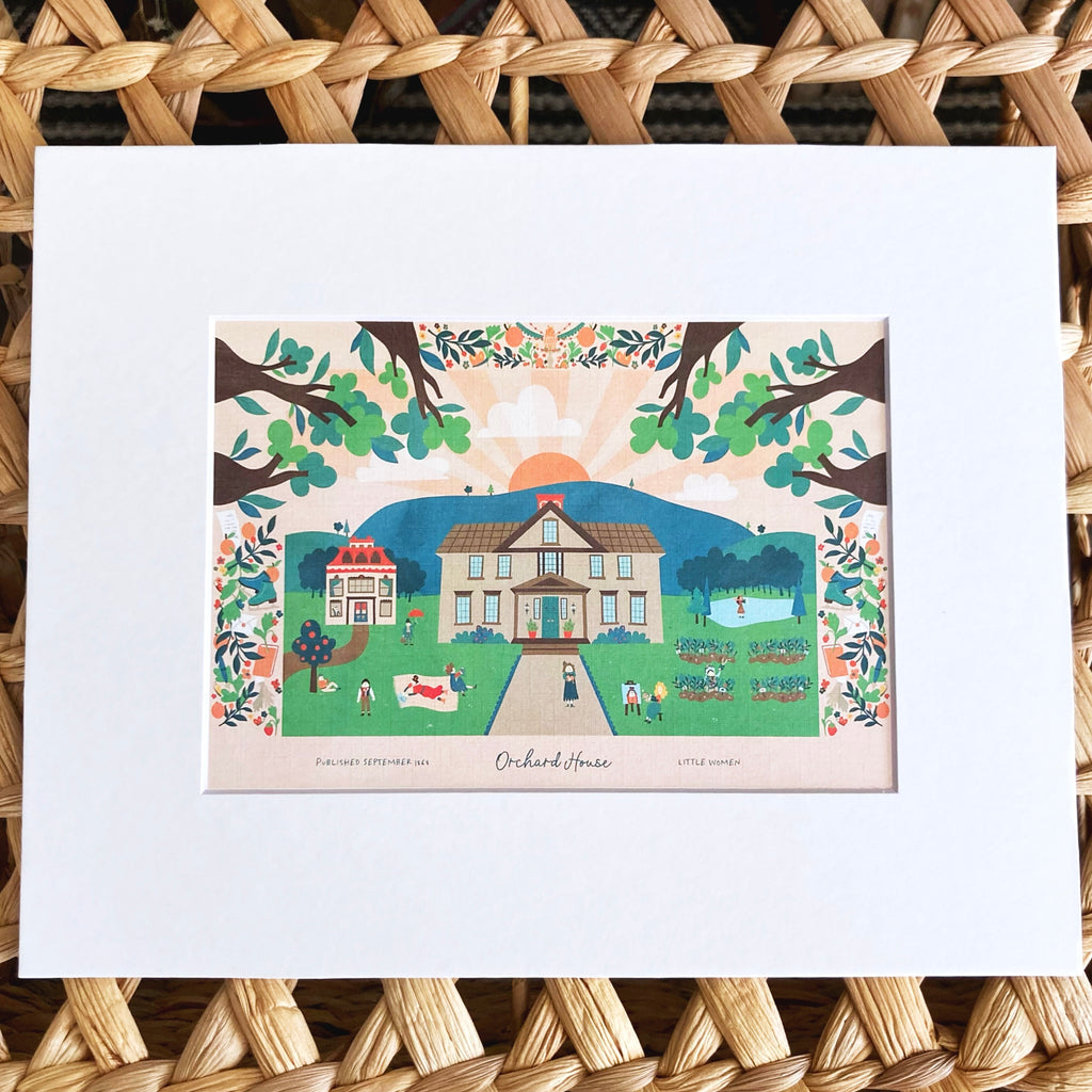Bookish Storyland Art Print- Little Women