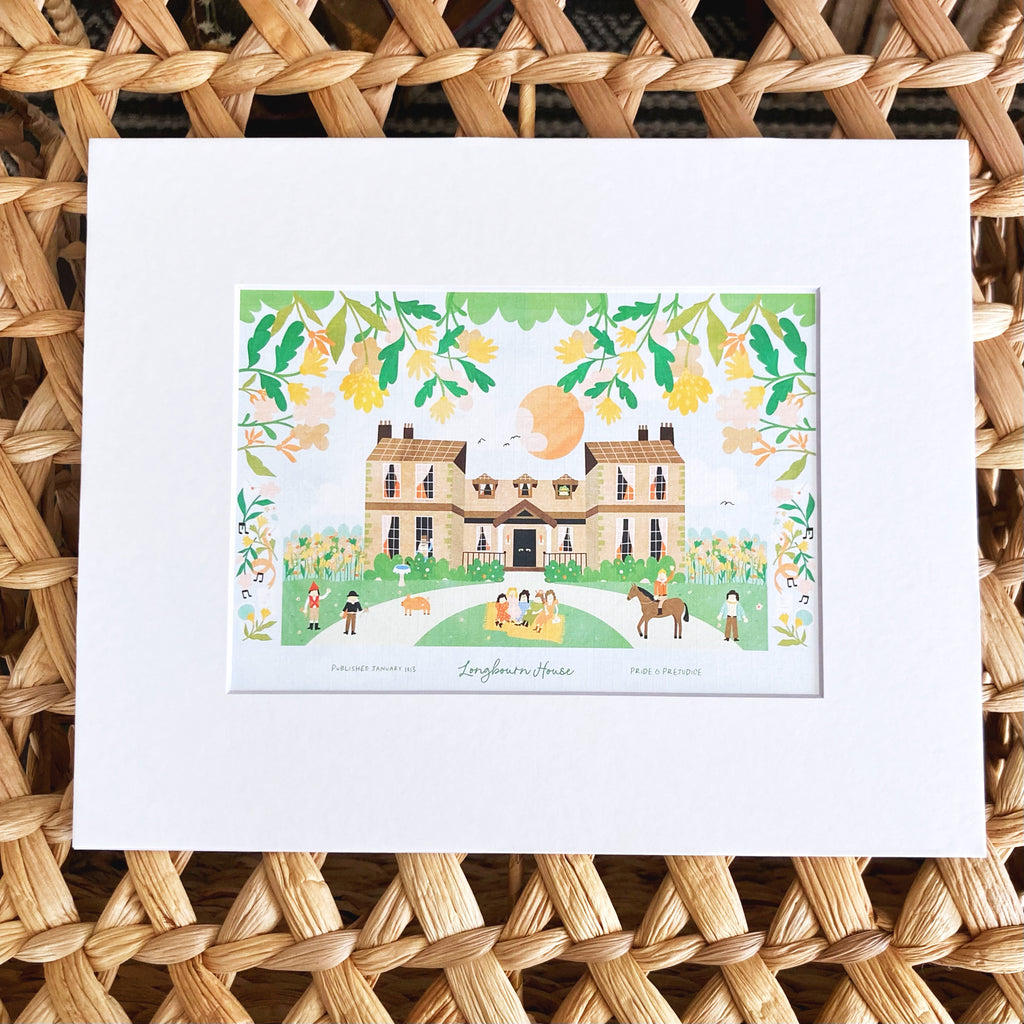 Bookish Storyland Art Print- Pride and Prejudice