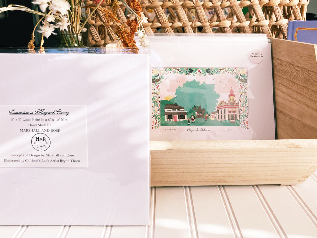 Bookish Storyland Art Print- To Kill A Mockingbird