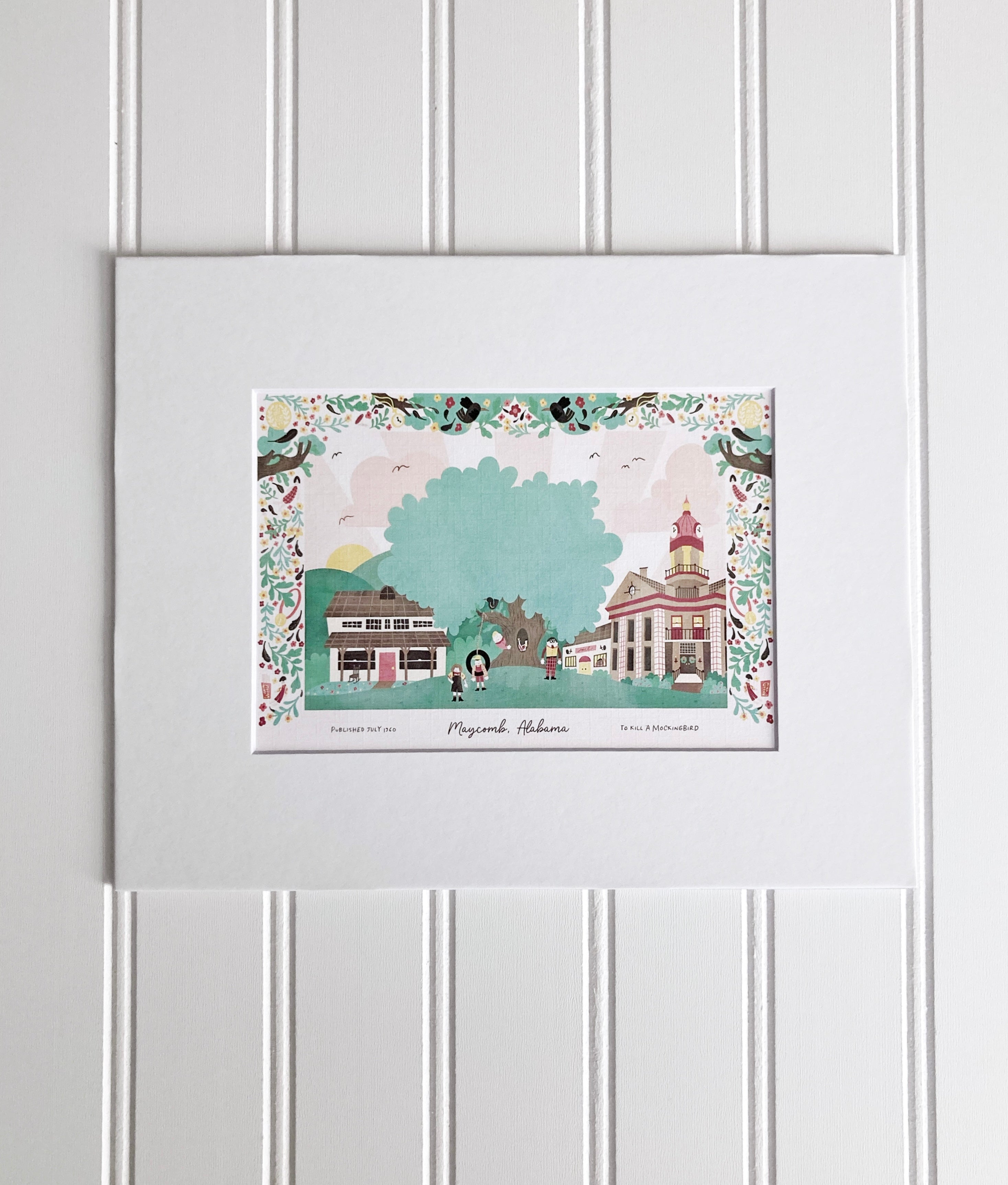 Bookish Storyland Art Print- To Kill A Mockingbird