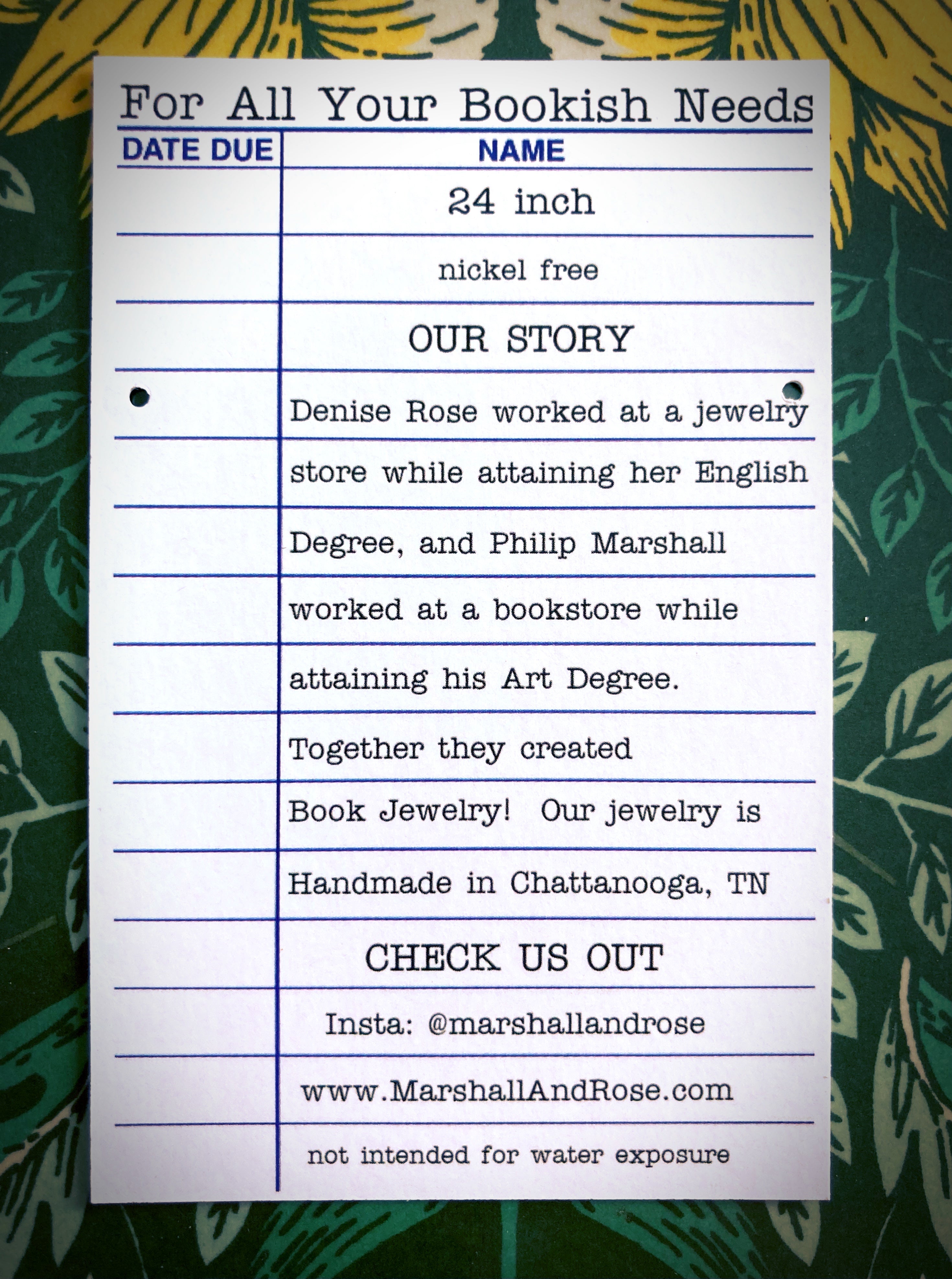 Emma Storybook Locket Necklace