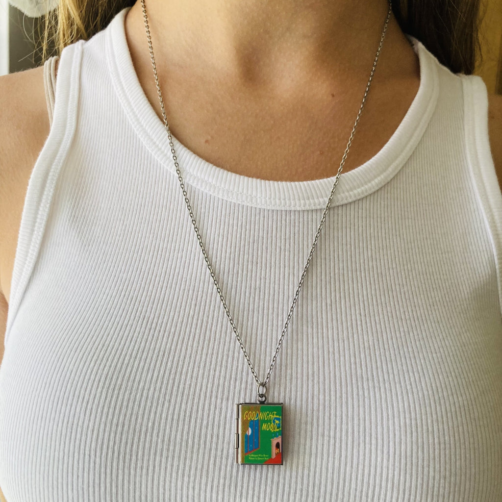 Goodnight Moon Storybook Locket Necklace